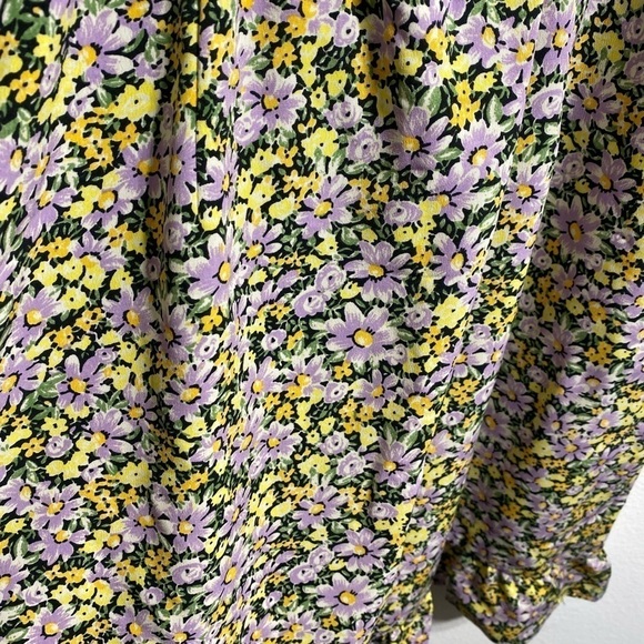 REVOLVE Sanctuary Fresh Breeze Square Neck Floral Puff Sleeve Mini Dress - Picture 6 of 13